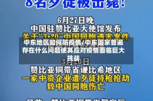 中东地区如何防疫情/中东国家普遍存在什么问题使其应对疫情面临巨大挑战