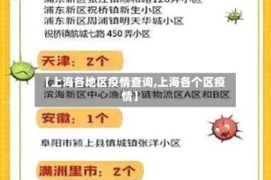 【上海各地区疫情查询,上海各个区疫情】