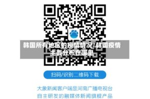 韩国所有地区的疫情情况/韩国疫情主要分布在哪里