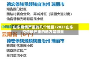 山东疫情严重的几个地区/2021山东疫情最严重的地方是哪里