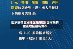 国家疫情重点地区是哪些/国家疫情重点地区最新发布