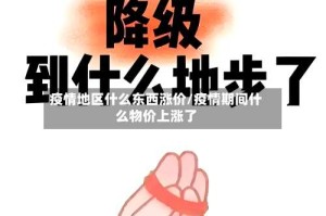 疫情地区什么东西涨价/疫情期间什么物价上涨了