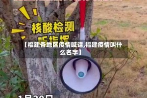 【福建各地区疫情喊话,福建疫情叫什么名字】