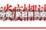 新冠疫情地区分配/新冠肺炎疫情地区分类