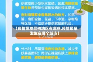 【疫情爆发最初地区有哪些,疫情最早发生在哪个城市】