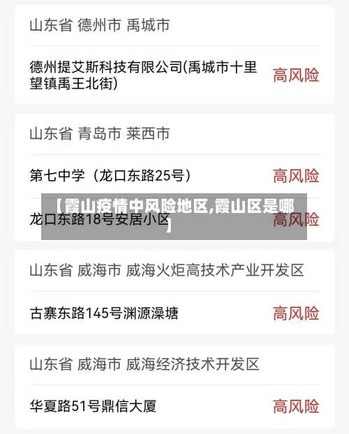 【霞山疫情中风险地区,霞山区是哪】-第2张图片