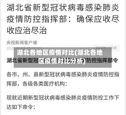 湖北各地区疫情对比(湖北各地区疫情对比分析)-第2张图片