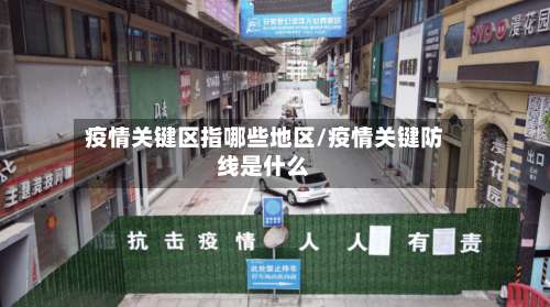 疫情关键区指哪些地区/疫情关键防线是什么-第3张图片