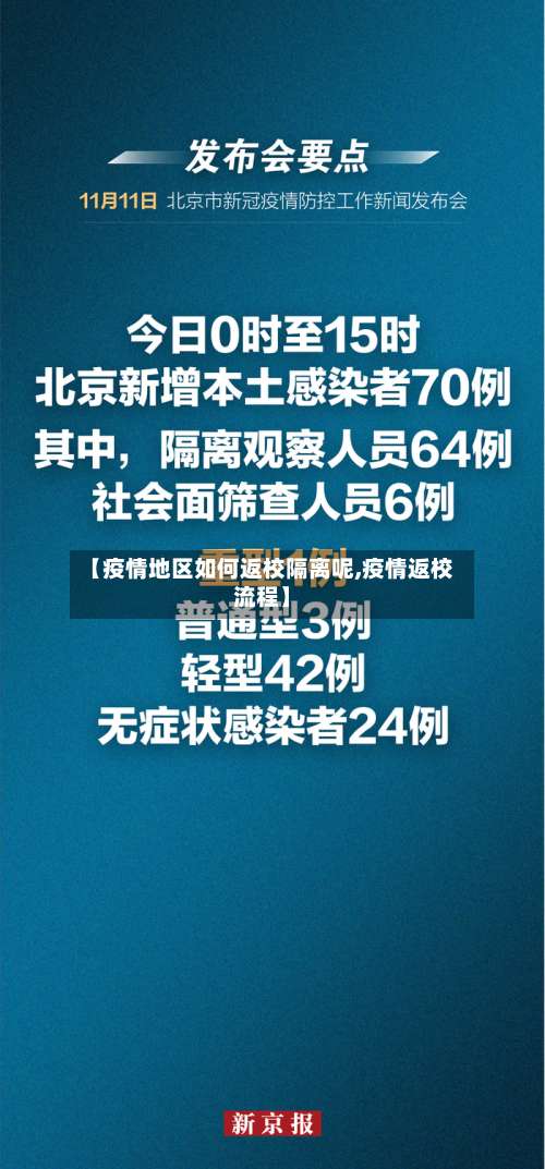 【疫情地区如何返校隔离呢,疫情返校流程】-第2张图片