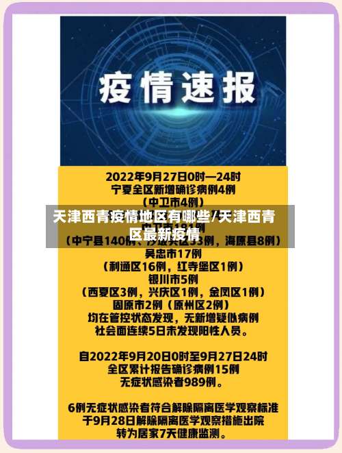 天津西青疫情地区有哪些/天津西青区最新疫情-第3张图片
