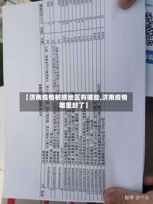 【济南疫情敏感地区有哪些,济南疫情哪里封了】-第2张图片