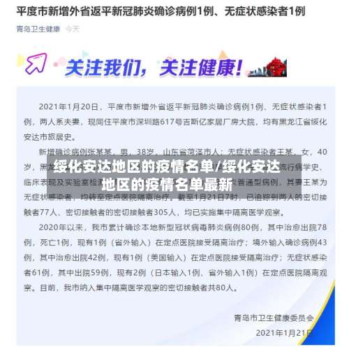 绥化安达地区的疫情名单/绥化安达地区的疫情名单最新-第2张图片