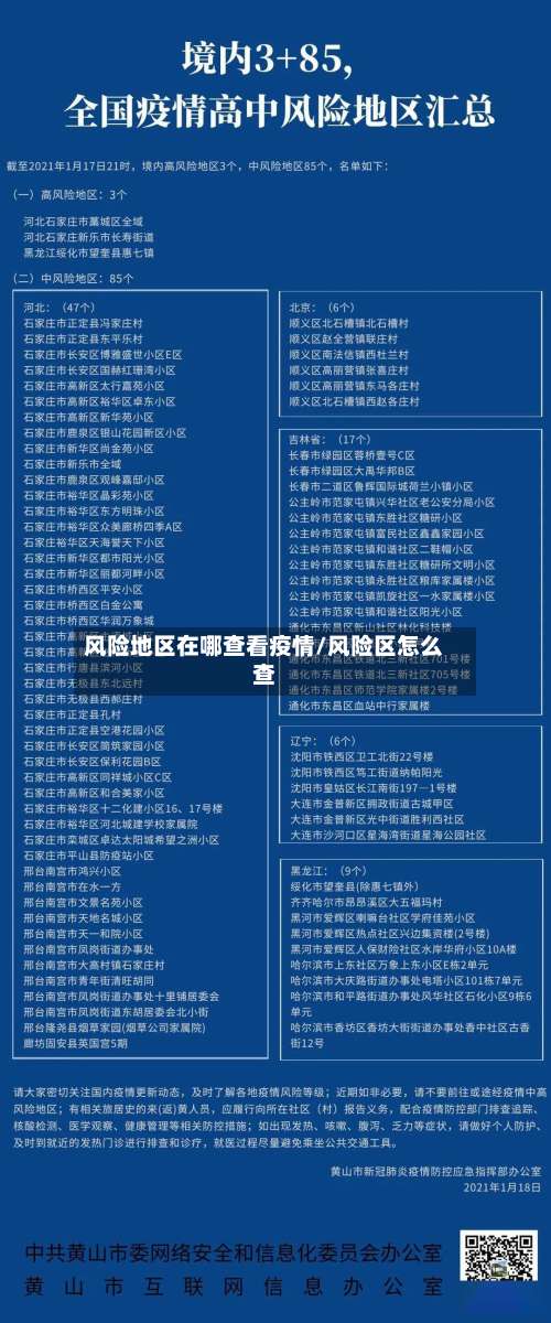 风险地区在哪查看疫情/风险区怎么查-第1张图片